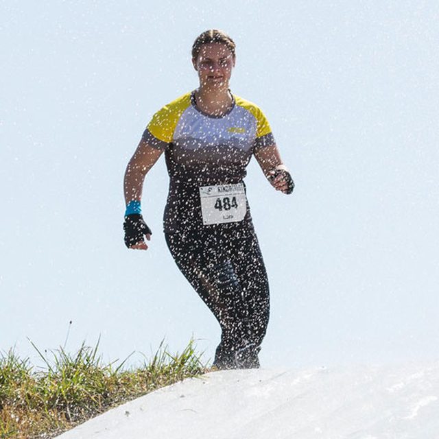 Lara Schmiedel beim Sport