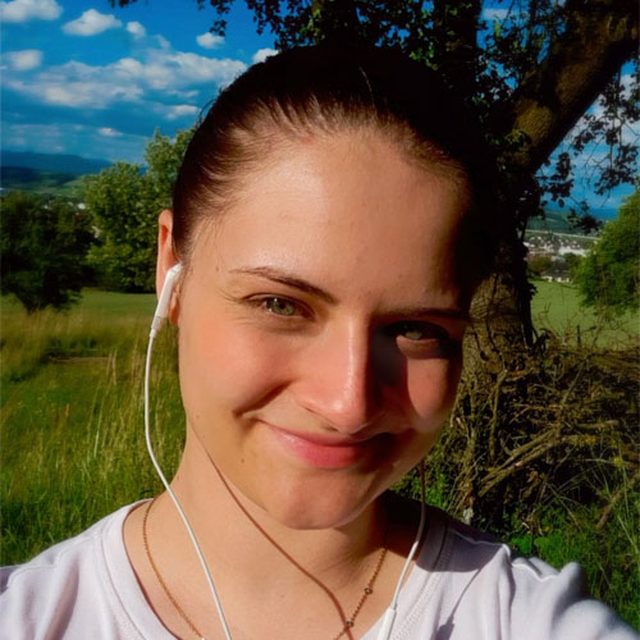 Lara Schmiedel in der Natur